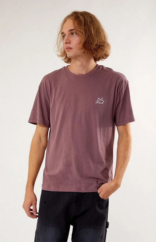 PacSun Echo Park Embroidered Regular Fit T-Shirt