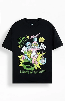 Action Figure Miles x Rabbits Freddie Gibbs Believe The Vision T-Shirt