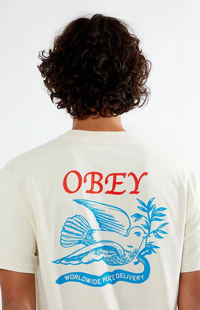Obey Peace Delivery Dove T-Shirt