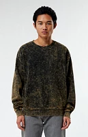 GUESS Originals Eco Acid Wash Crew Neck Sweatshirt