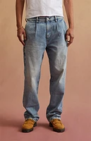 RARE DNM EDIT Light Blue Trouser Baggy Jeans