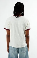 FORD Cream Ringer T-Shirt