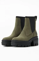 Timberland Women's Green Everleigh Chelsea Boots