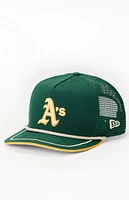 New Era Oakland A's Rope Trucker Hat