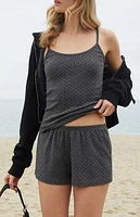 John Galt Polka Dot Emery Pajama Shorts