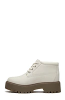 Timberland Women's Natural Stone Street Mid Lace-Up Boots
