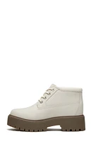 Timberland Women's Natural Stone Street Mid Lace-Up Boots