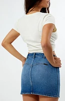 Wrangler x PacSun Rodeo Denim Mini Skirt