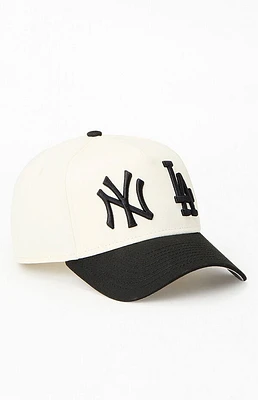 New Era Off White NY & LA 9FORTY Snapback Hat