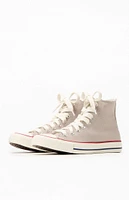 Converse Women's Taupe Chuck Taylor High Top Lux Sneakers