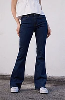 John Galt Dark Blue Melody '90s Low Rise Flare Jeans