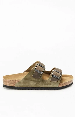 Birkenstock Arizona Mixed Leather Sandal Thyme