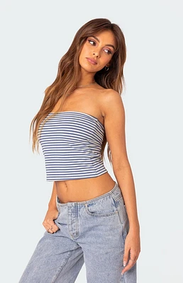 Edikted Lilah Striped Tube Top