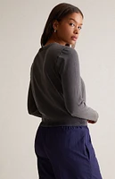 Brenn Long Sleeve Crop Top