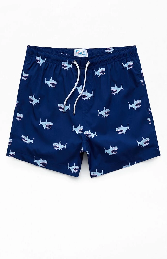 Bermies Shark Alley 3.5" Swim Trunks