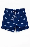 Bermies Shark Alley 3.5" Swim Trunks