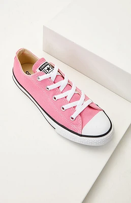 Converse Kids Pink Chuck Taylor All Star Low Top Shoes
