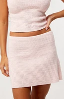 LA Hearts Tina Sweater Mini Skirt