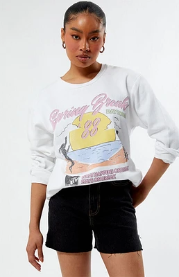 Ripple Junction MTV Spring Break '88 Crew Neck Sweatshirt