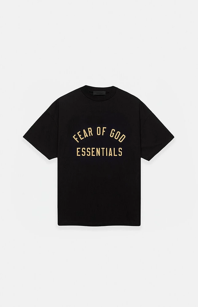 Fear of God Essentials Kids Black Crew Neck T-Shirt