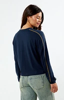 Fox Long Sleeve Cropped T-Shirt