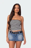 Edikted Alta Striped Tube Top