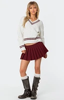 Edikted Kristen Pleated Mini Skort