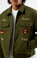 Pacsun Live Forever Cropped Jacket