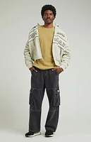 PacSun Black Extreme Baggy Cargo Jeans