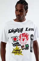 PacSun Digital Love Oversized T-Shirt