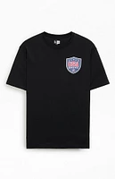 New Era USA Basketball Logos T-Shirt