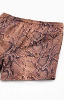 Pacsun Rattlesnake AOP 4.5" Swim Trunks