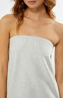 WEWOREWHAT Strapless A-Line Tube Top