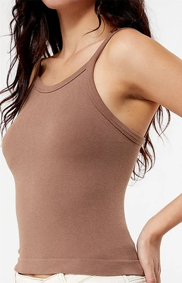 Contour Seamless Longline Tank Top