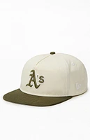 New Era Oakland A's Snapback Golfer Hat