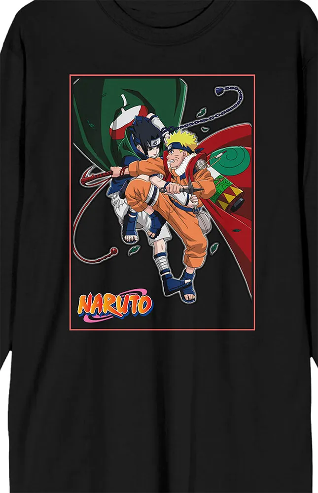 Classic Naruto Anime Long Sleeve T-Shirt