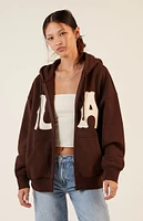 PacSun LA Zip Up Hoodie