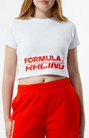 Formula 1 x PacSun Kids Racing Cropped T-Shirt