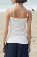 John Galt White Tiffany Tank Top