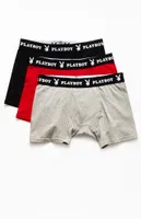 Playboy By PacSun 3-Pack Boxer Briefs