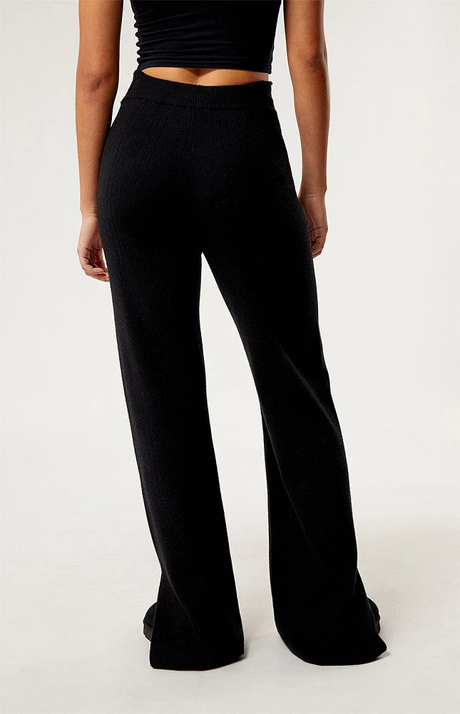 Pointelle Cinched Lounge Pants
