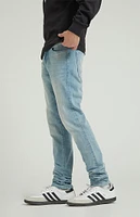 PacSun Stacked Skinny Light Indigo Jeans