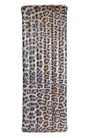 PoolCandy Inflatable Leopard Print Deluxe Pool Raft