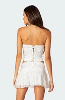 Lex Satin & Lace Corset