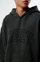 Obey Pigment Collegiate Extra Heavy Crew Neck Sweatshirt