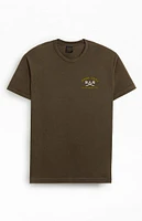 Dark Seas Military Green T-Shirt