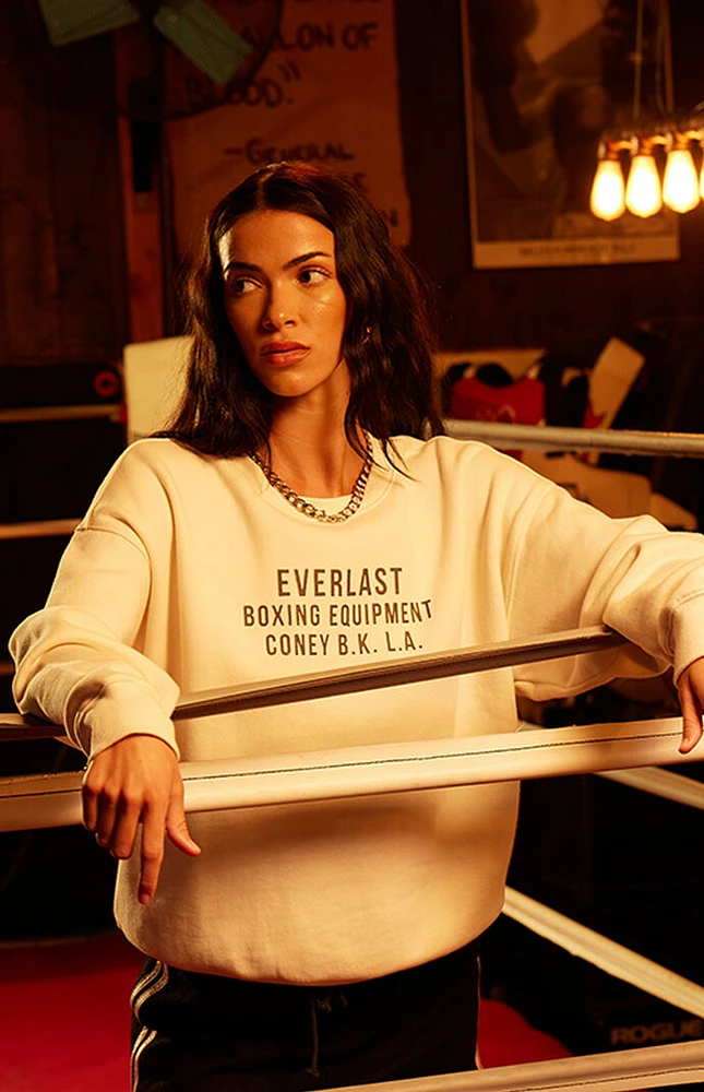 Coney Island Picnic x Everlast Knock Out Crew Neck Sweatshirt