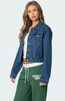 Edikted Barb Denim Jacket