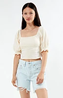 Billabong Flora Short Sleeve Top