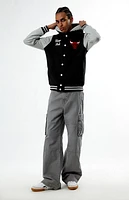 New Era Chicago Bulls Hooded Varsity Jacket
